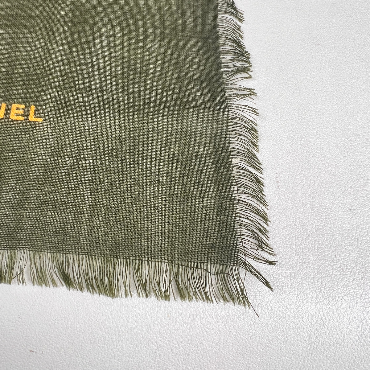 Chanel Gray Scarves A-19160