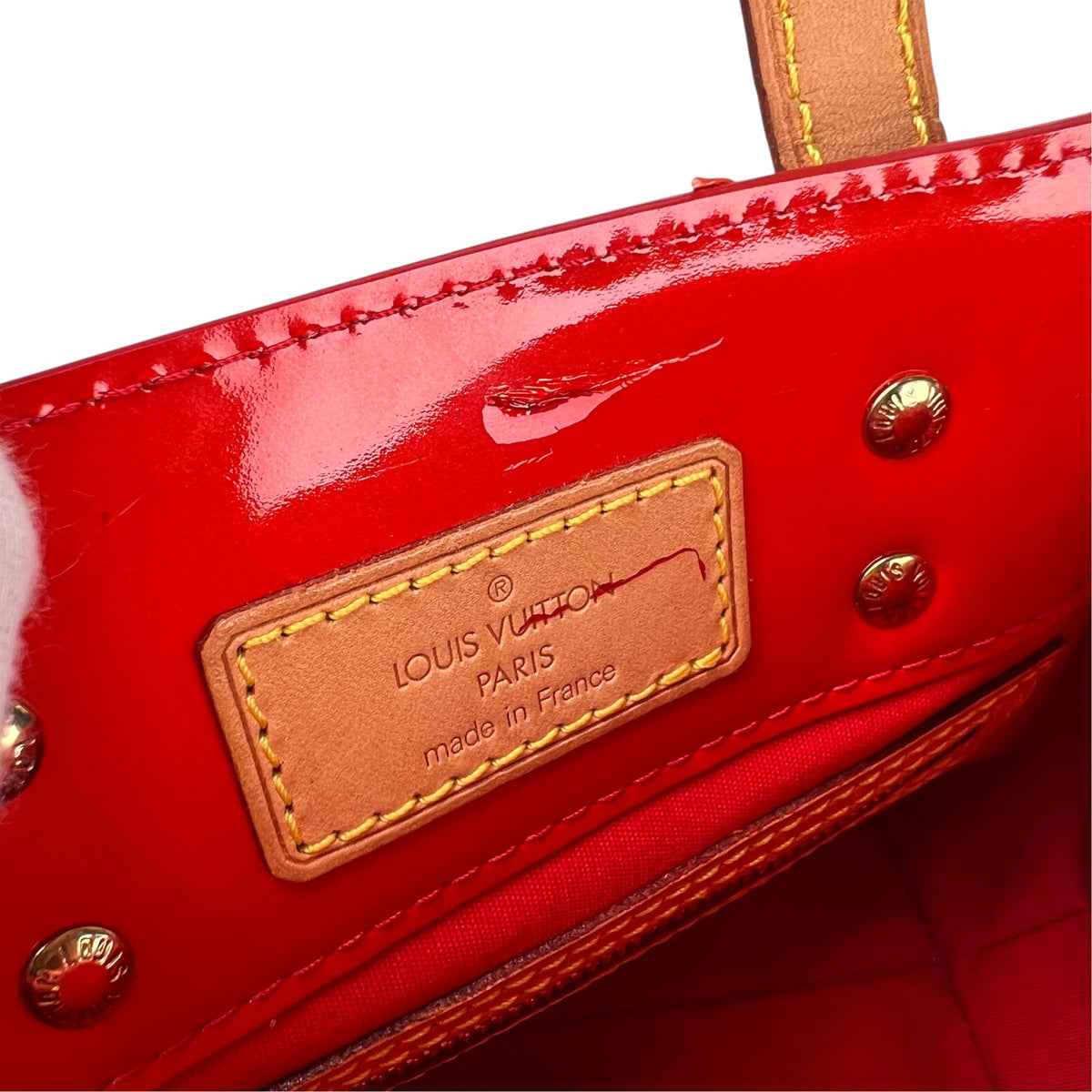 Louis Vuitton Red Handle Bags A-19166