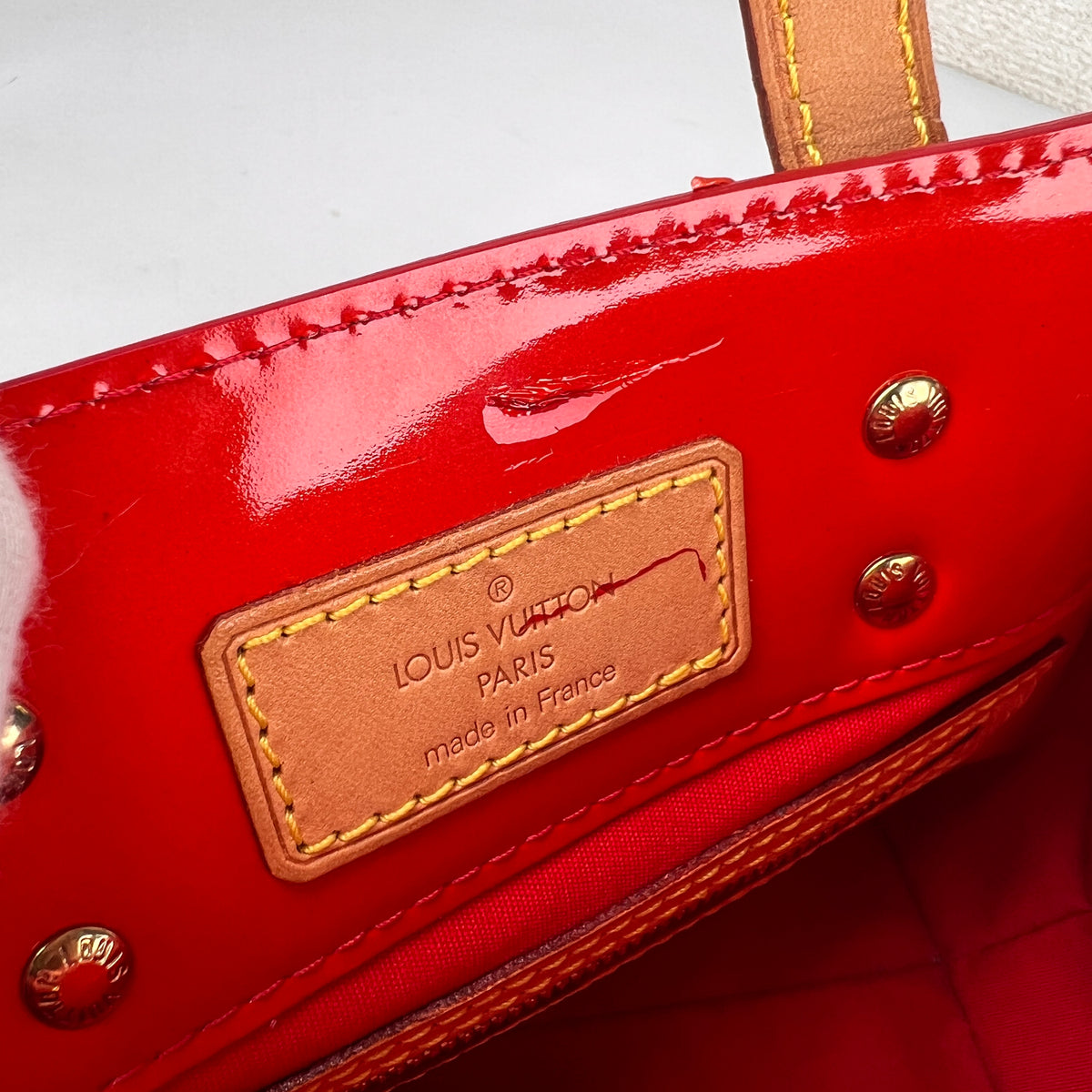 Louis Vuitton Red Handle Bags A-19166