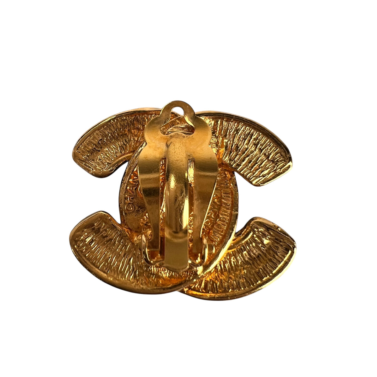 Chanel Gold Earrings A-19171