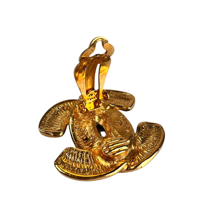 Chanel Gold Earrings A-19171