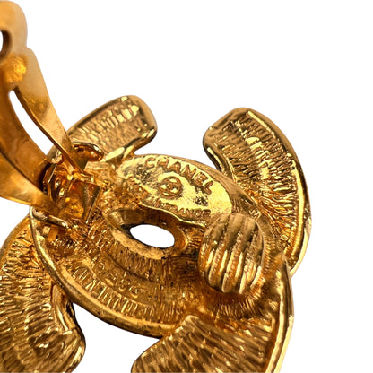 Chanel Gold Earrings A-19171