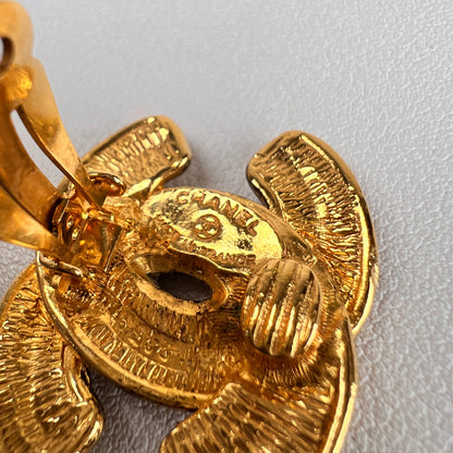 Chanel Gold Earrings A-19171