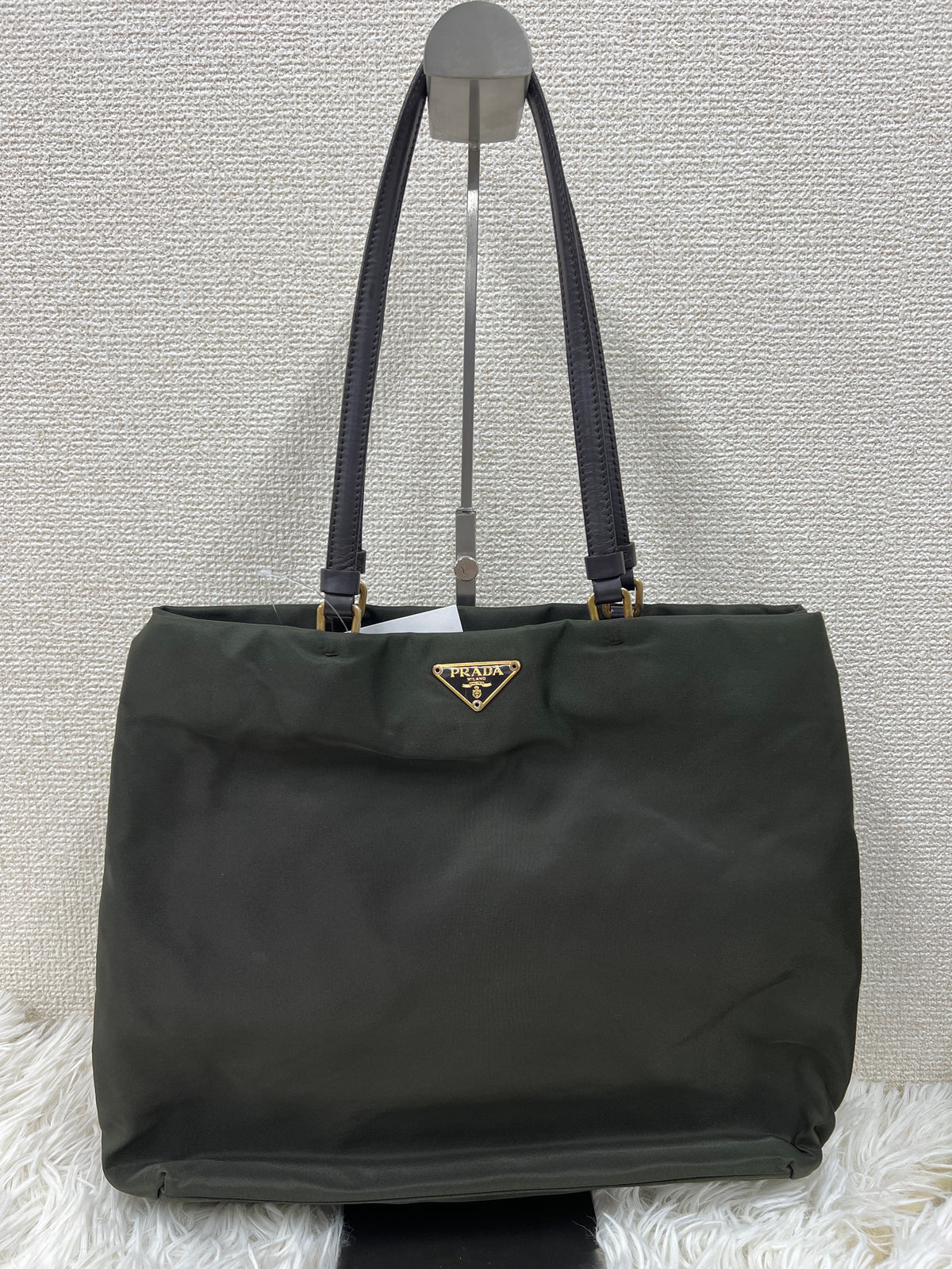 Prada Green Handle Bags A-19172