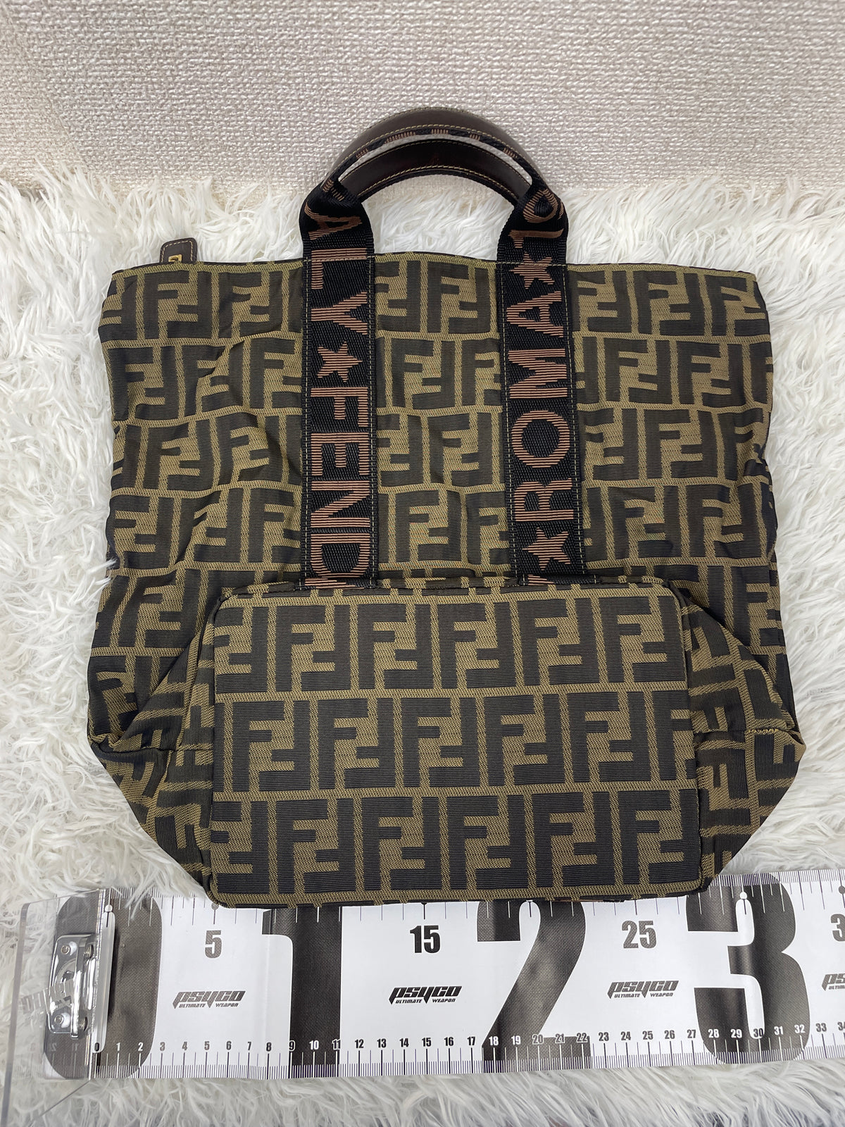 Fendi Brown Tote Bags A-19175