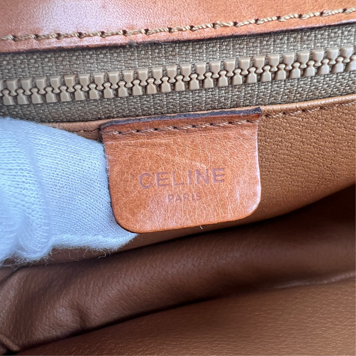 Celine Beige Shoulder Bags A-19177