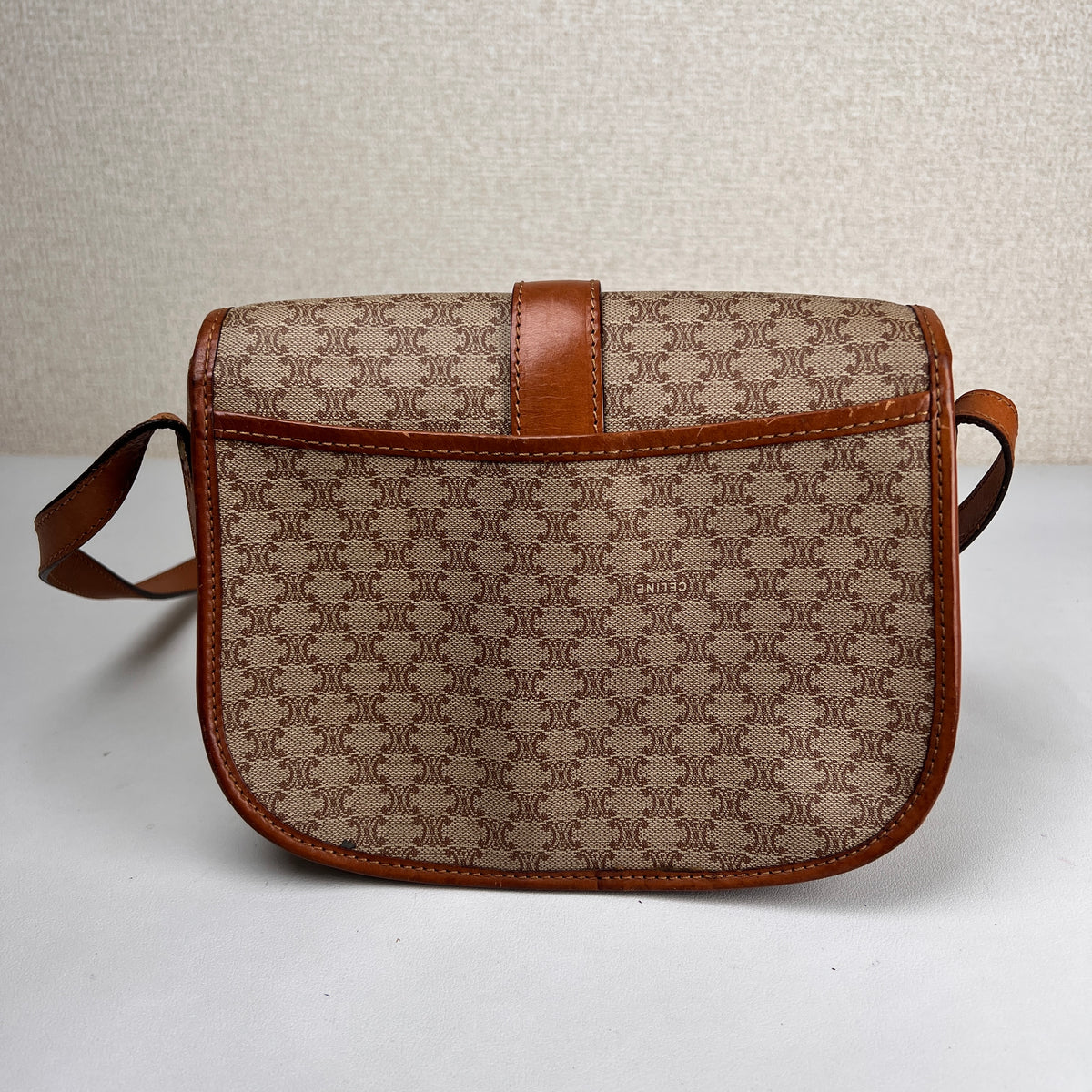 Celine Beige Shoulder Bags A-19177