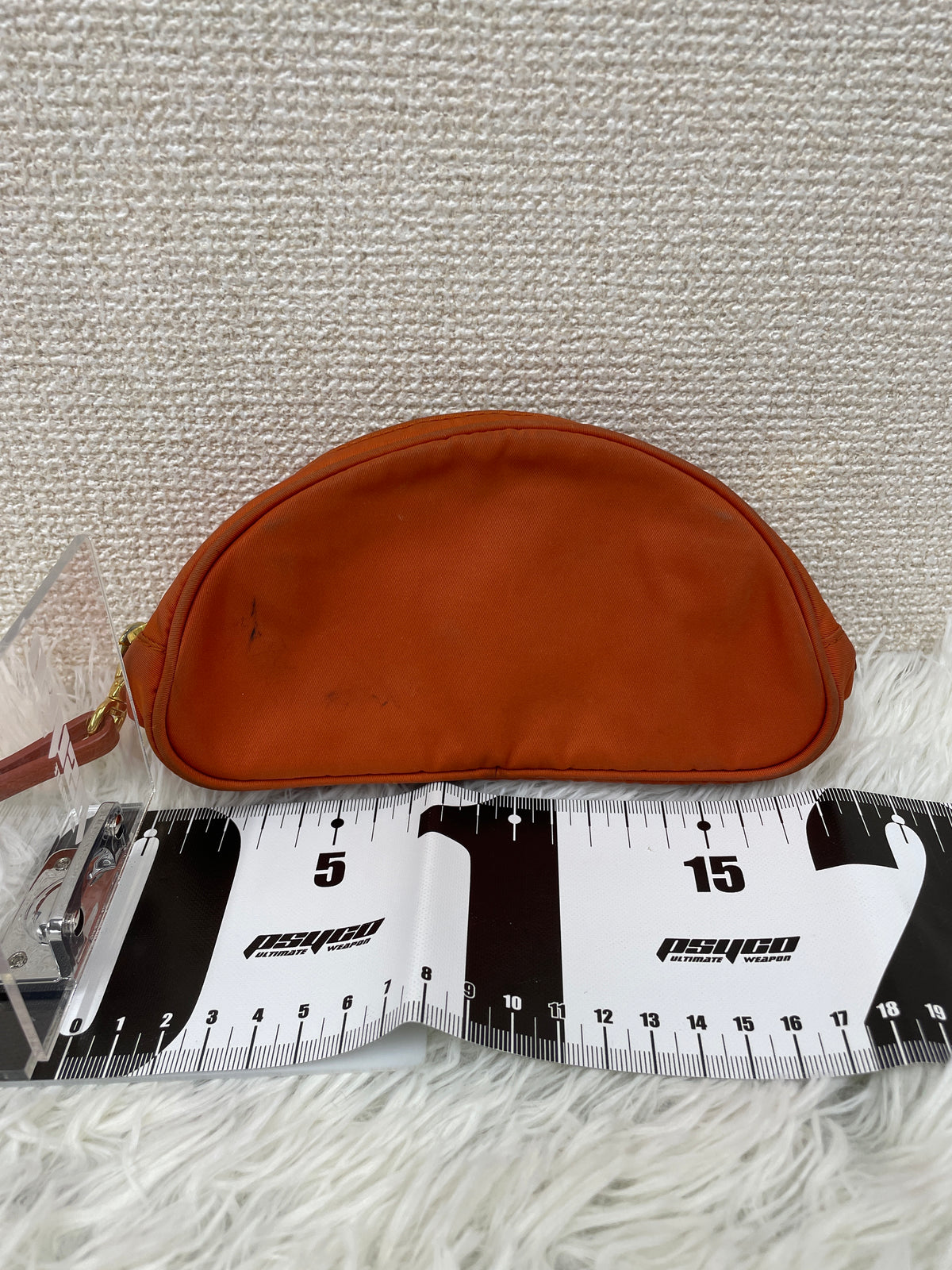 Prada Orange Pouches A-19185