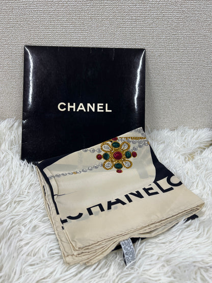 Chanel White Scarves A-19195