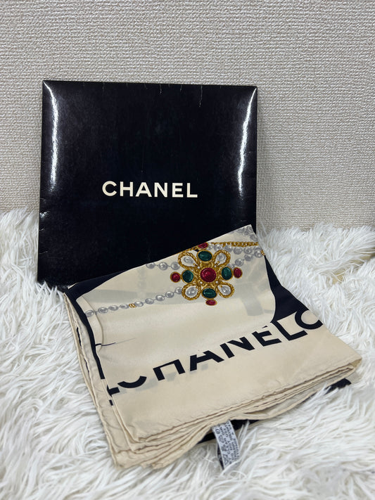 Chanel White Scarves A-19195
