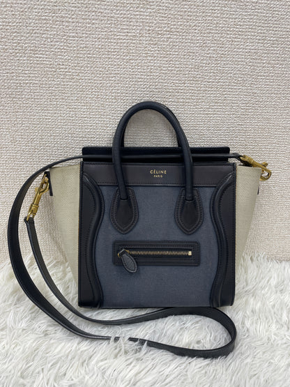 Celine Multicolor Handle Bags A-19199