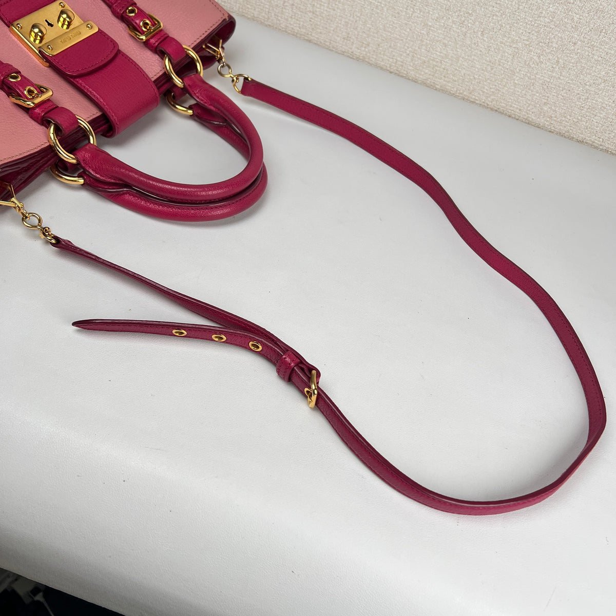 Miu Miu Pink Handle Bags A-19203
