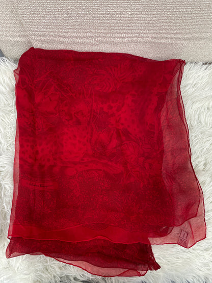 Ferragamo Red Scarves A-19218
