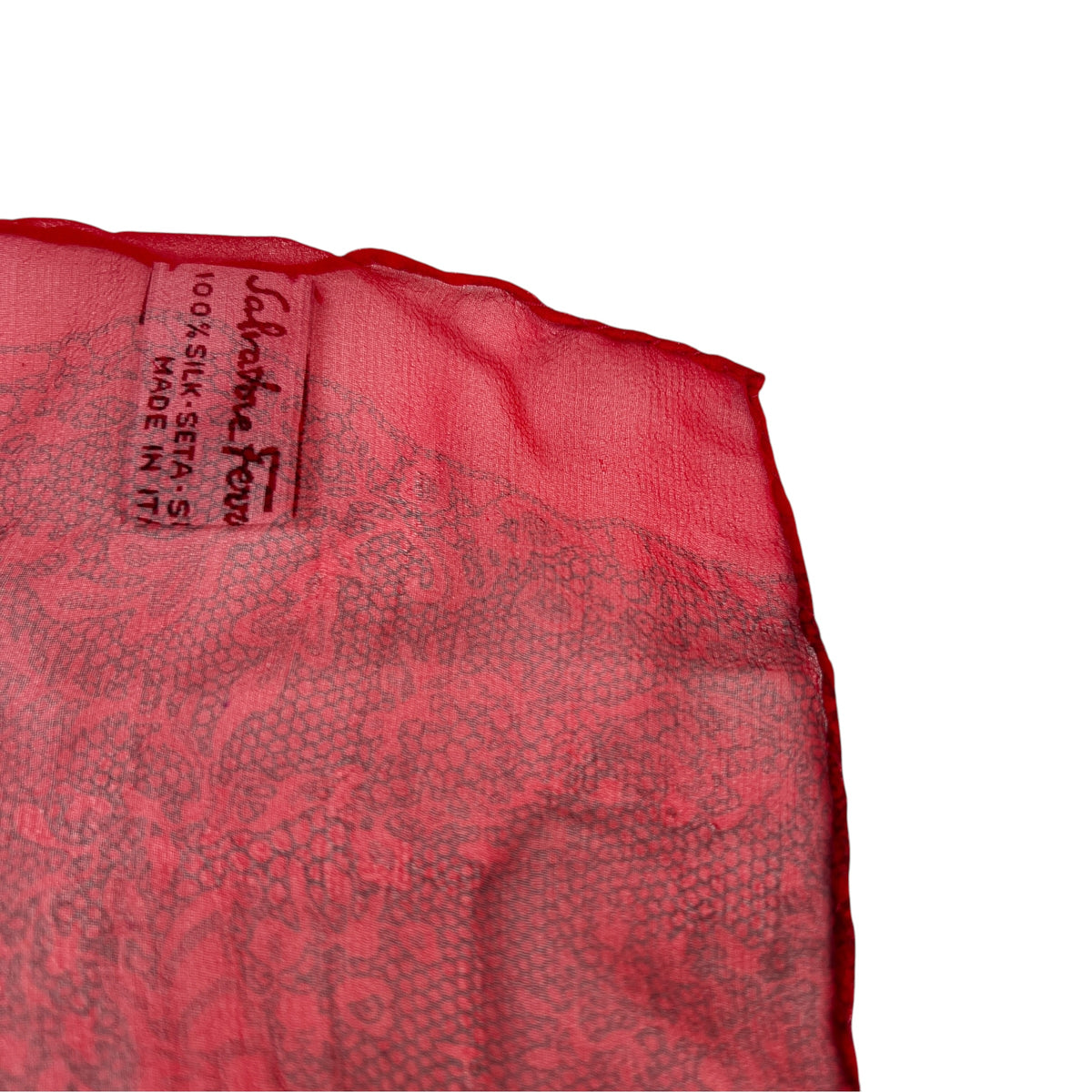Ferragamo Red Scarves A-19218