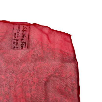 Ferragamo Red Scarves A-19218