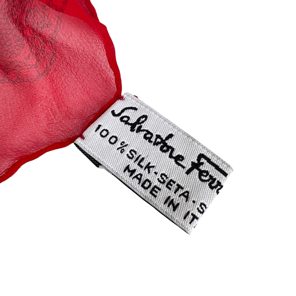 Ferragamo Red Scarves A-19218