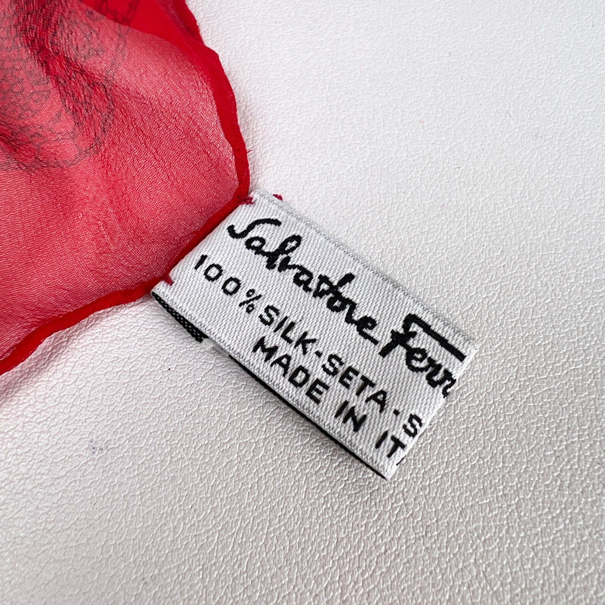 Ferragamo Red Scarves A-19218