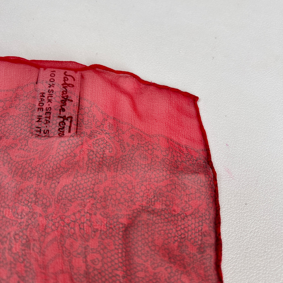 Ferragamo Red Scarves A-19218