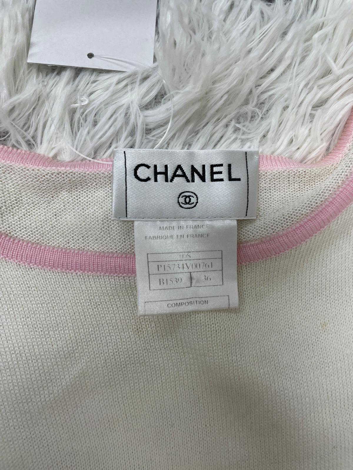Chanel White Apparel A-19219