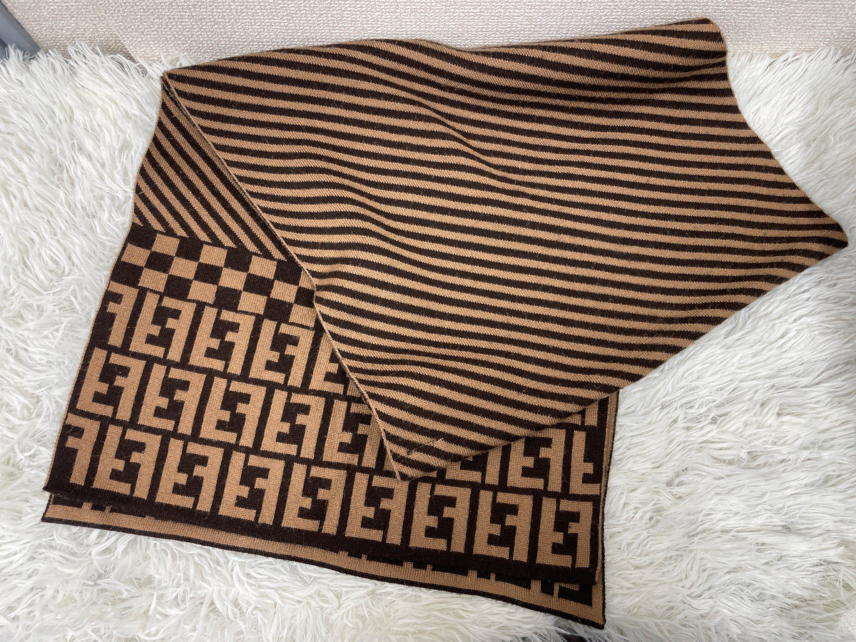 Fendi Brown Scarves A-19220
