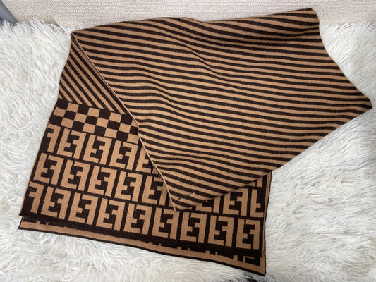 Fendi Brown Scarves A-19220