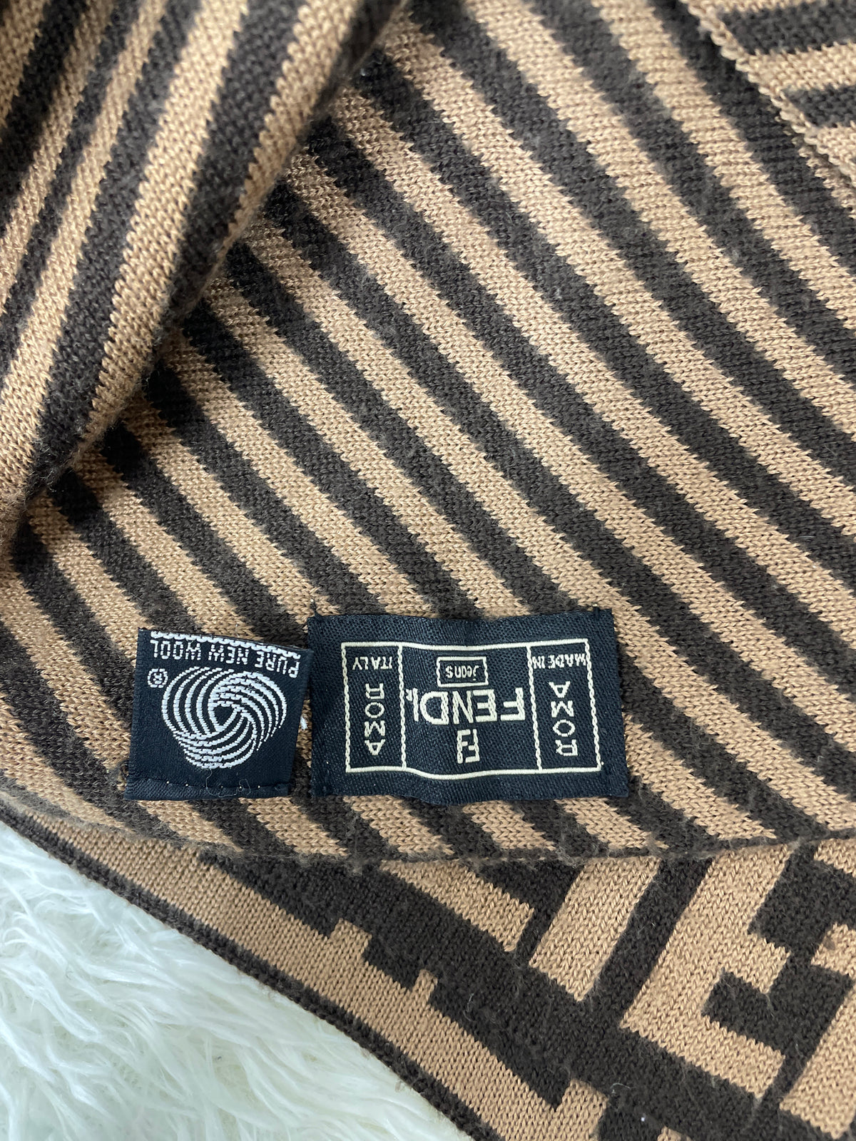 Fendi Brown Scarves A-19220