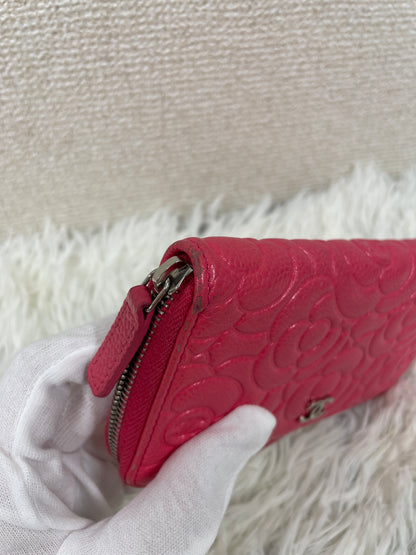 Chanel Pink Wallets A-19241