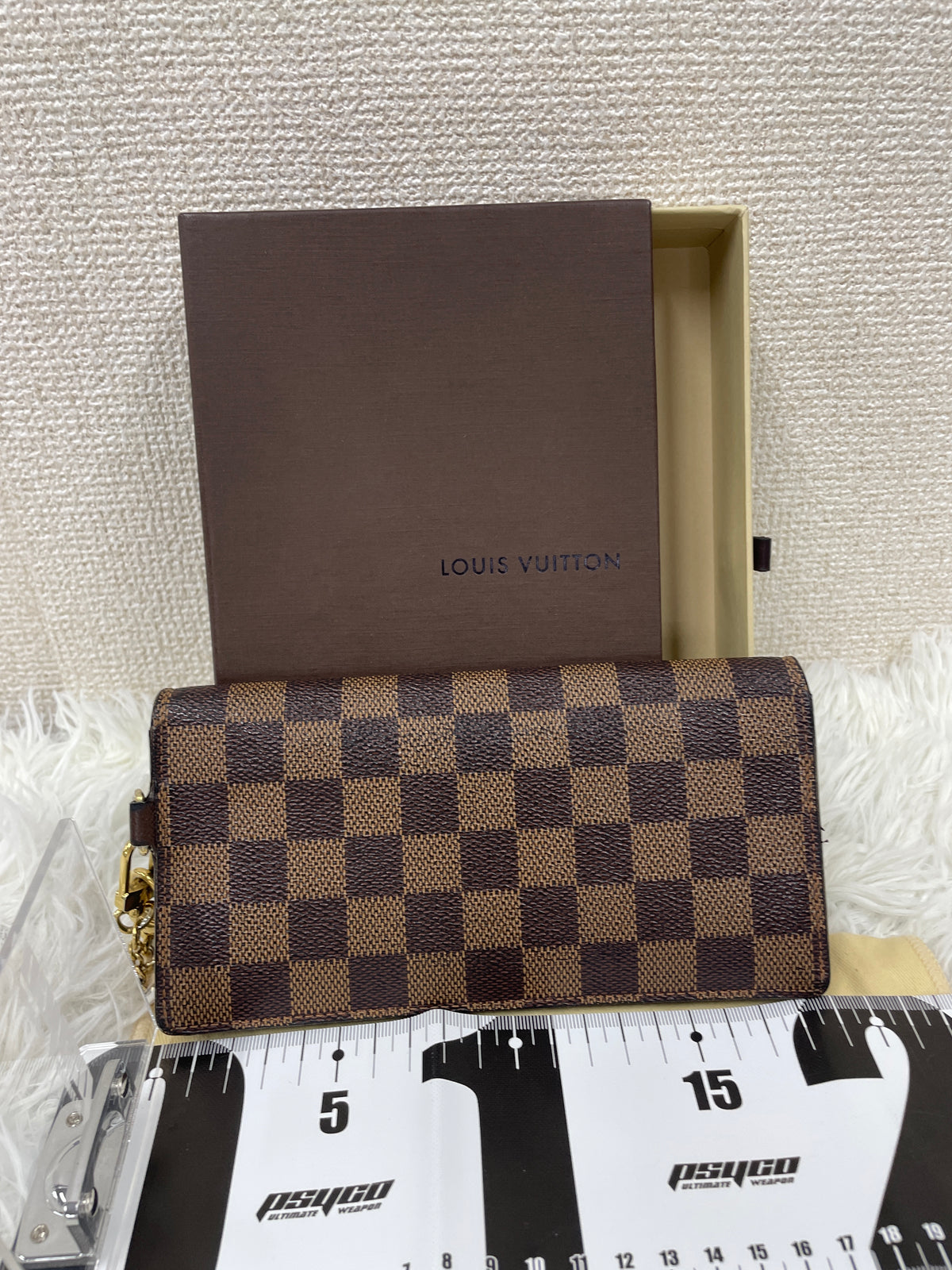 Louis Vuitton Brown Wallets A-19246