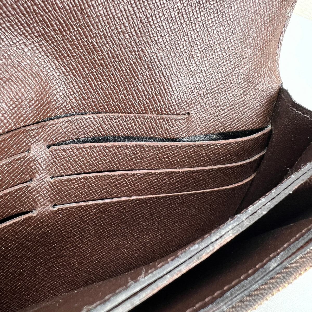 Louis Vuitton Brown Wallets A-19246