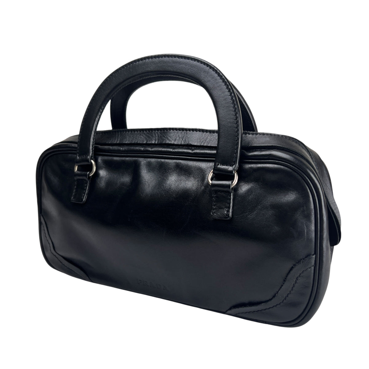 Prada Black Handle Bags A-19259