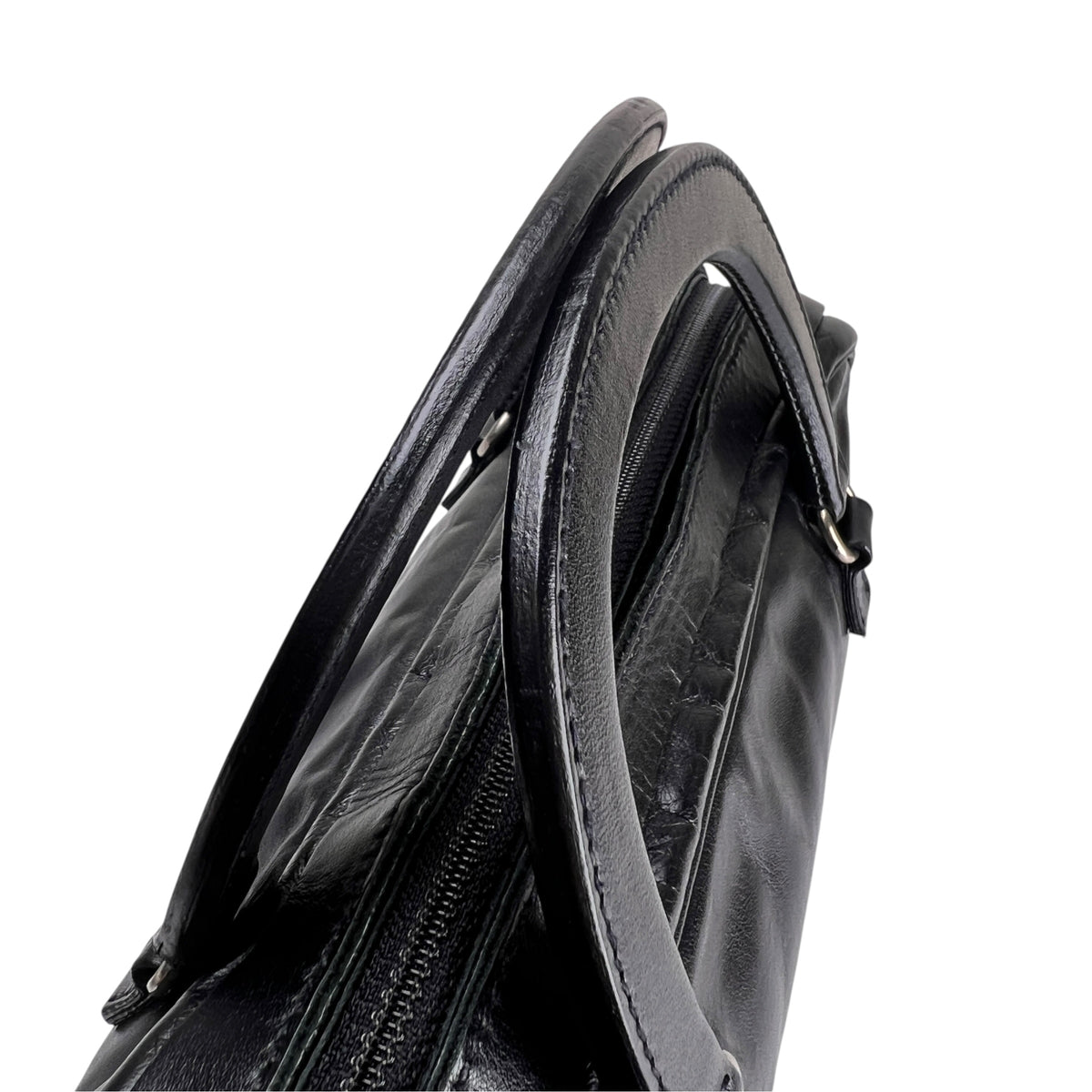 Prada Black Handle Bags A-19259
