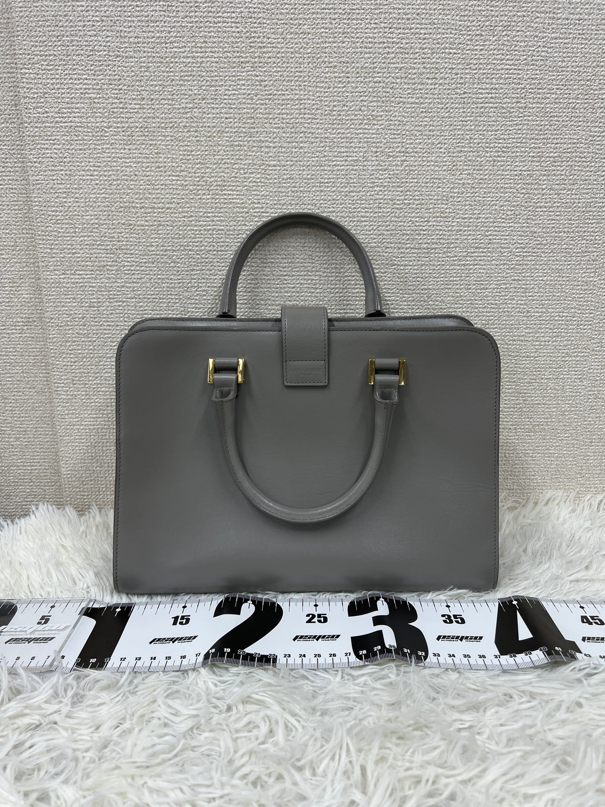 Saint Laurent Gray Handle Bags A-19263