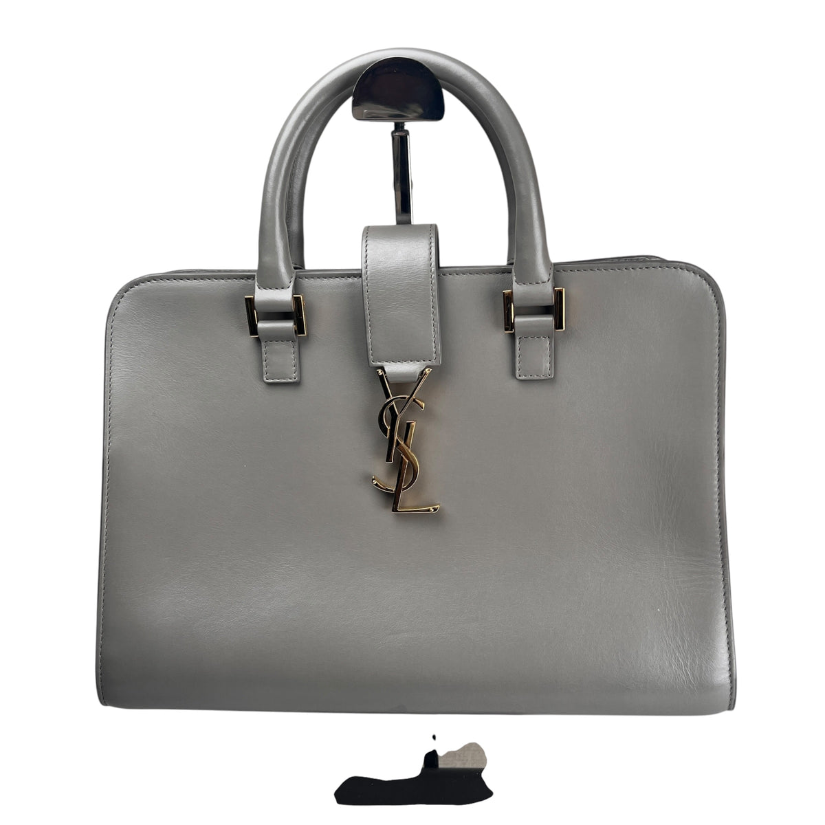 Saint Laurent Gray Handle Bags A-19263