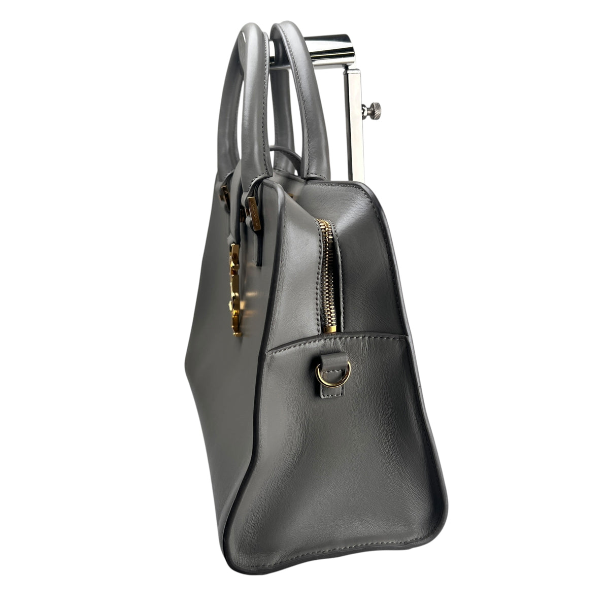 Saint Laurent Gray Handle Bags A-19263