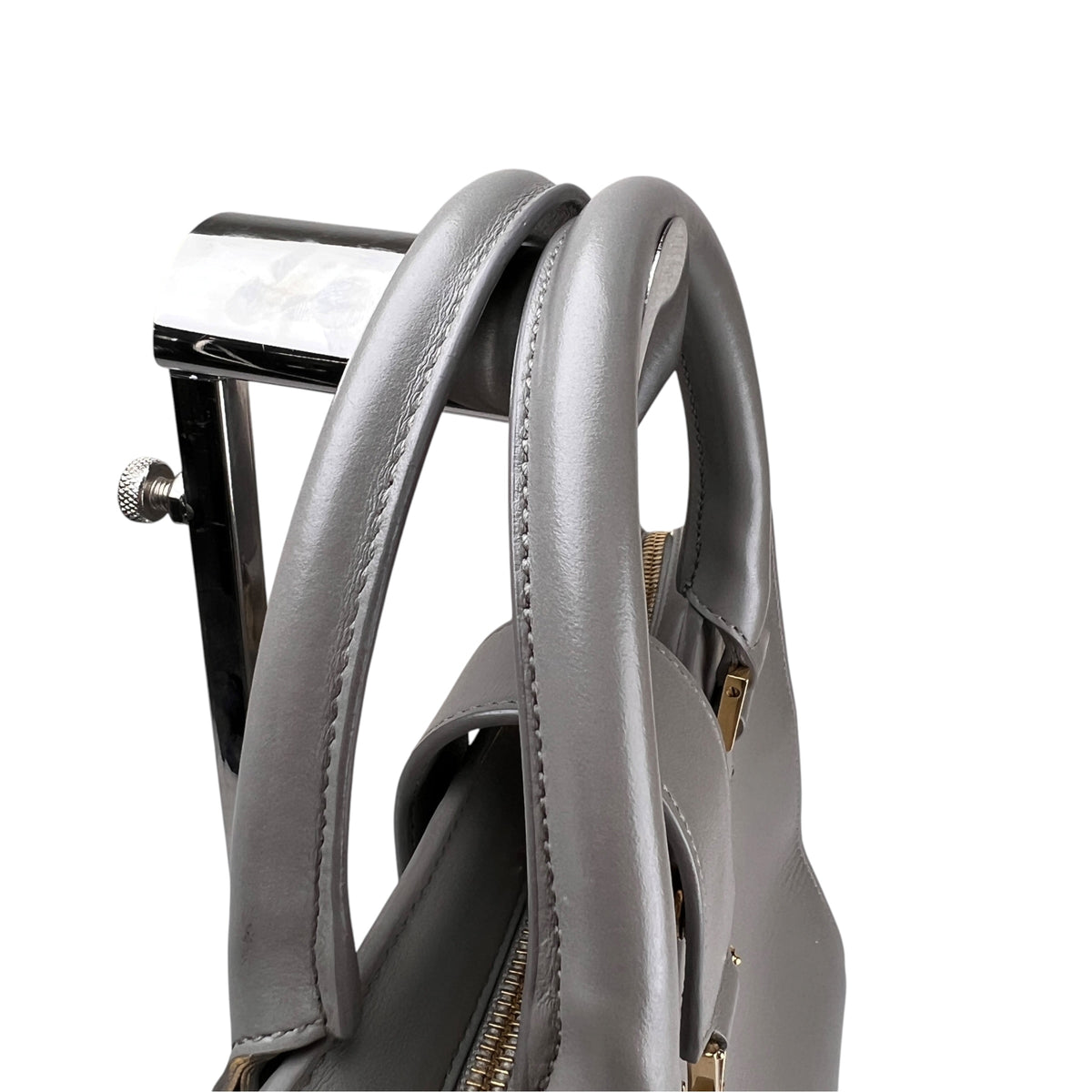 Saint Laurent Gray Handle Bags A-19263