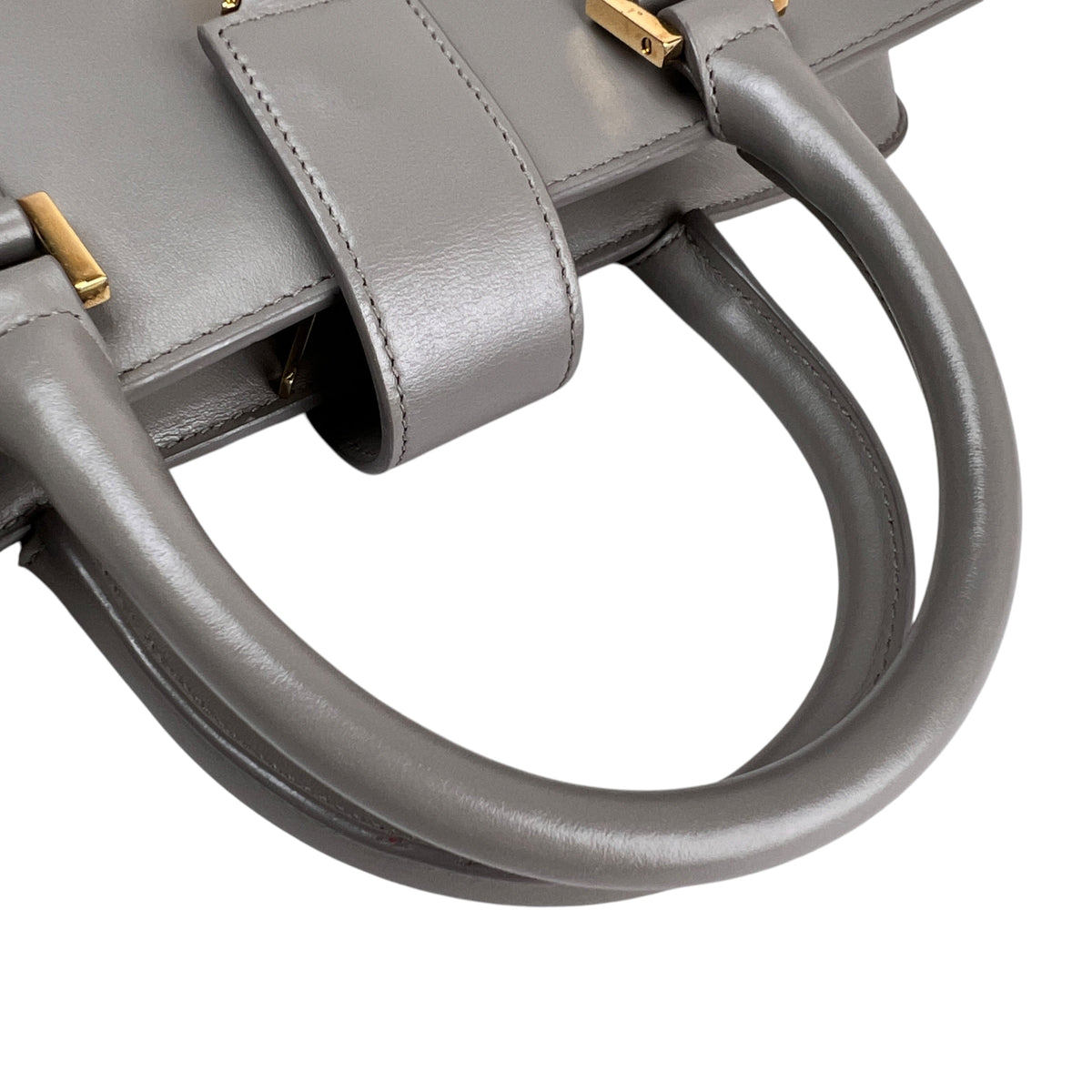 Saint Laurent Gray Handle Bags A-19263