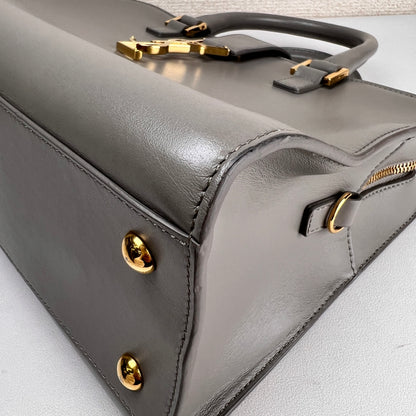 Saint Laurent Gray Handle Bags A-19263