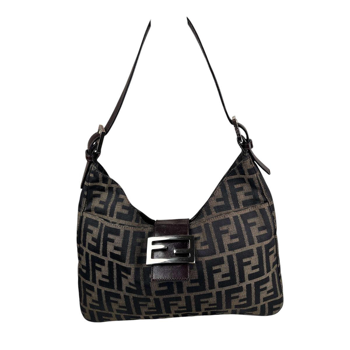 Fendi Brown Shoulder Bags A-19265