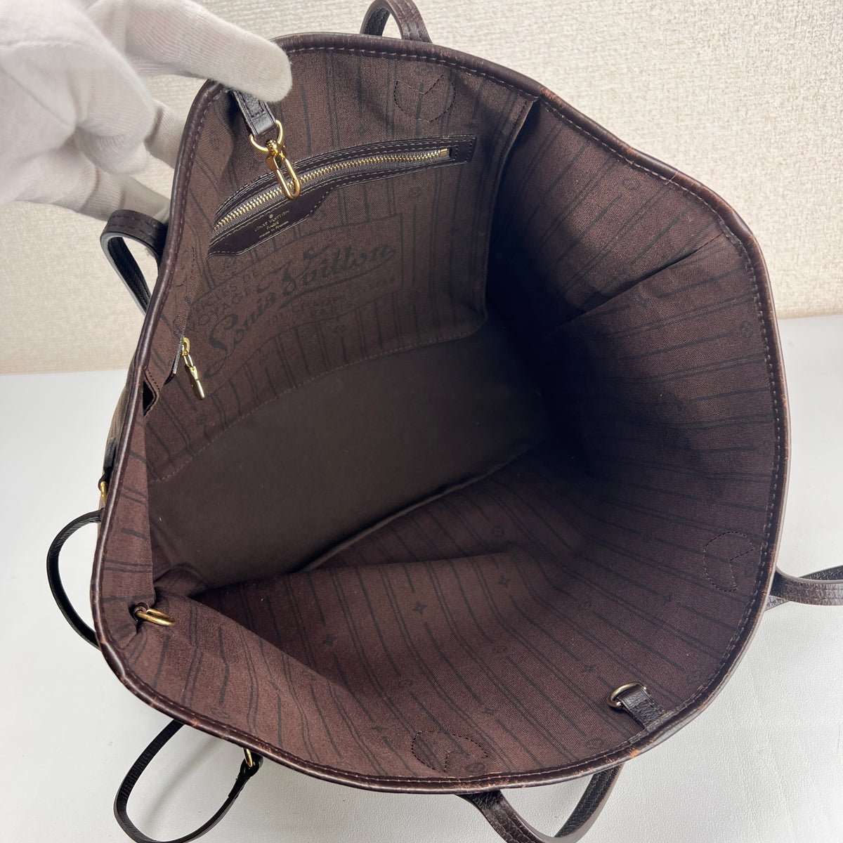 Louis Vuitton Brown Tote Bags A-19274
