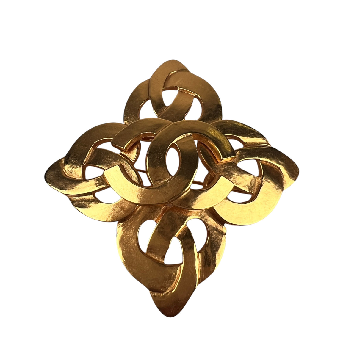 Chanel Gold Brooches A-19279