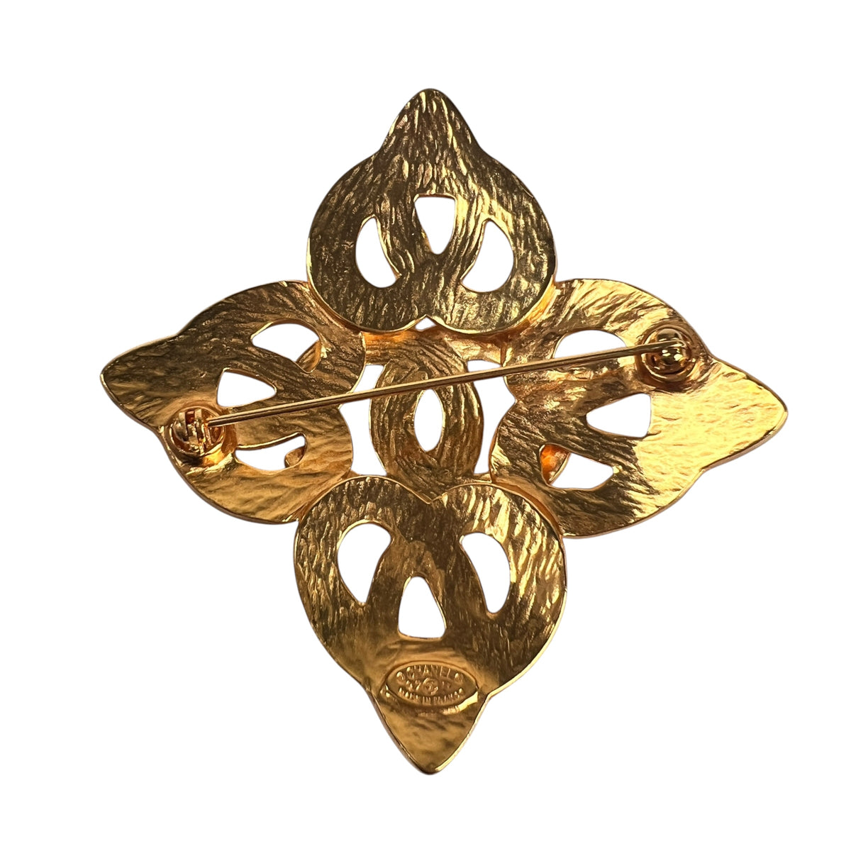 Chanel Gold Brooches A-19279