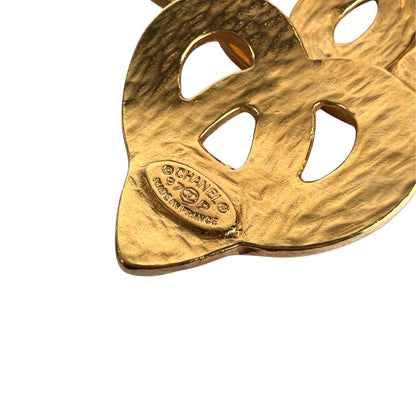 Chanel Gold Brooches A-19279