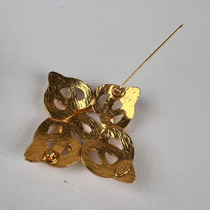 Chanel Gold Brooches A-19279