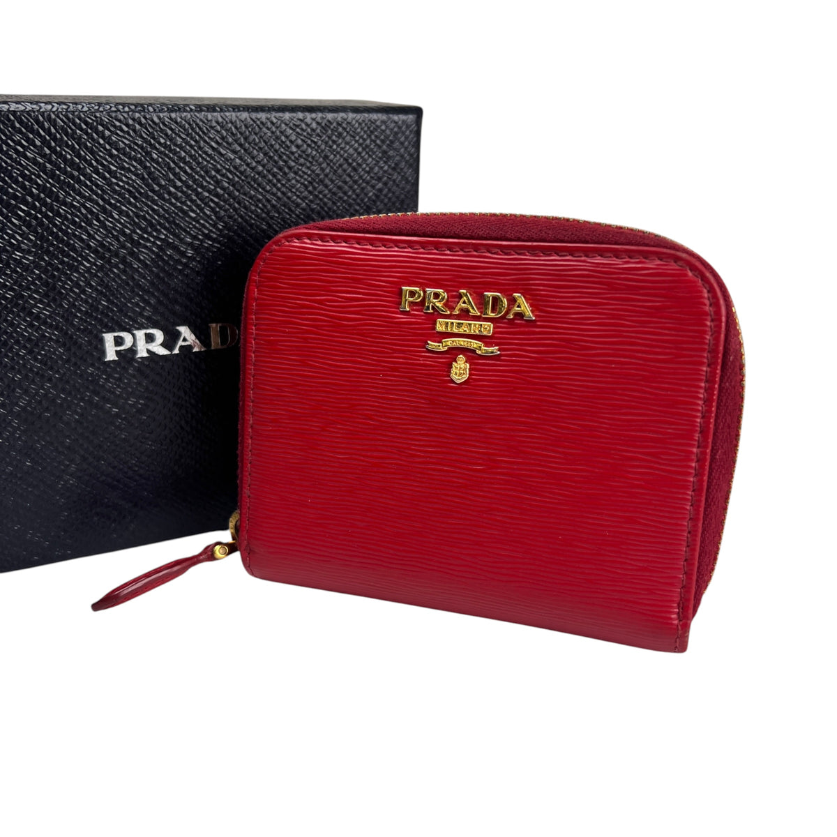 Prada Red Wallets A-19283
