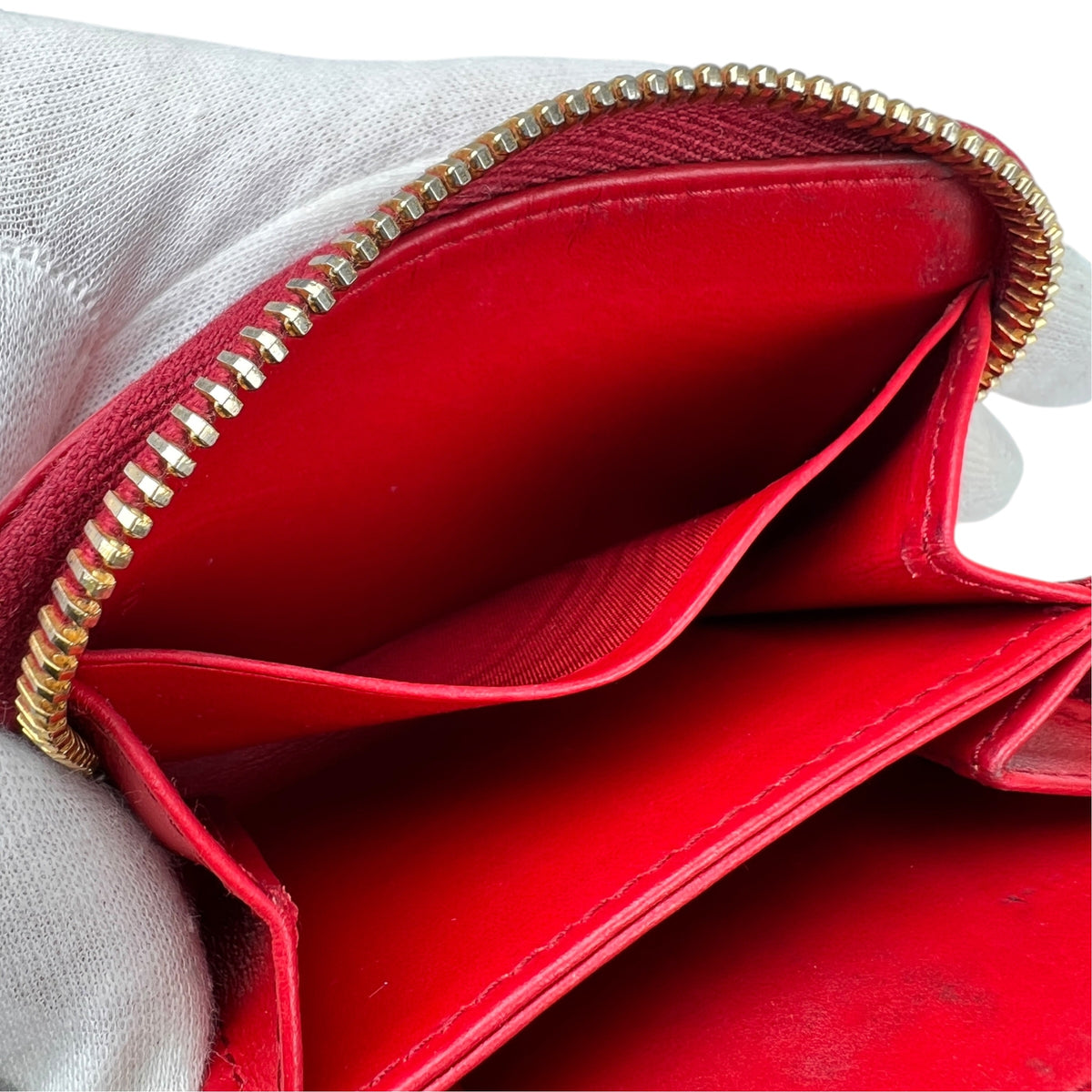 Prada Red Wallets A-19283