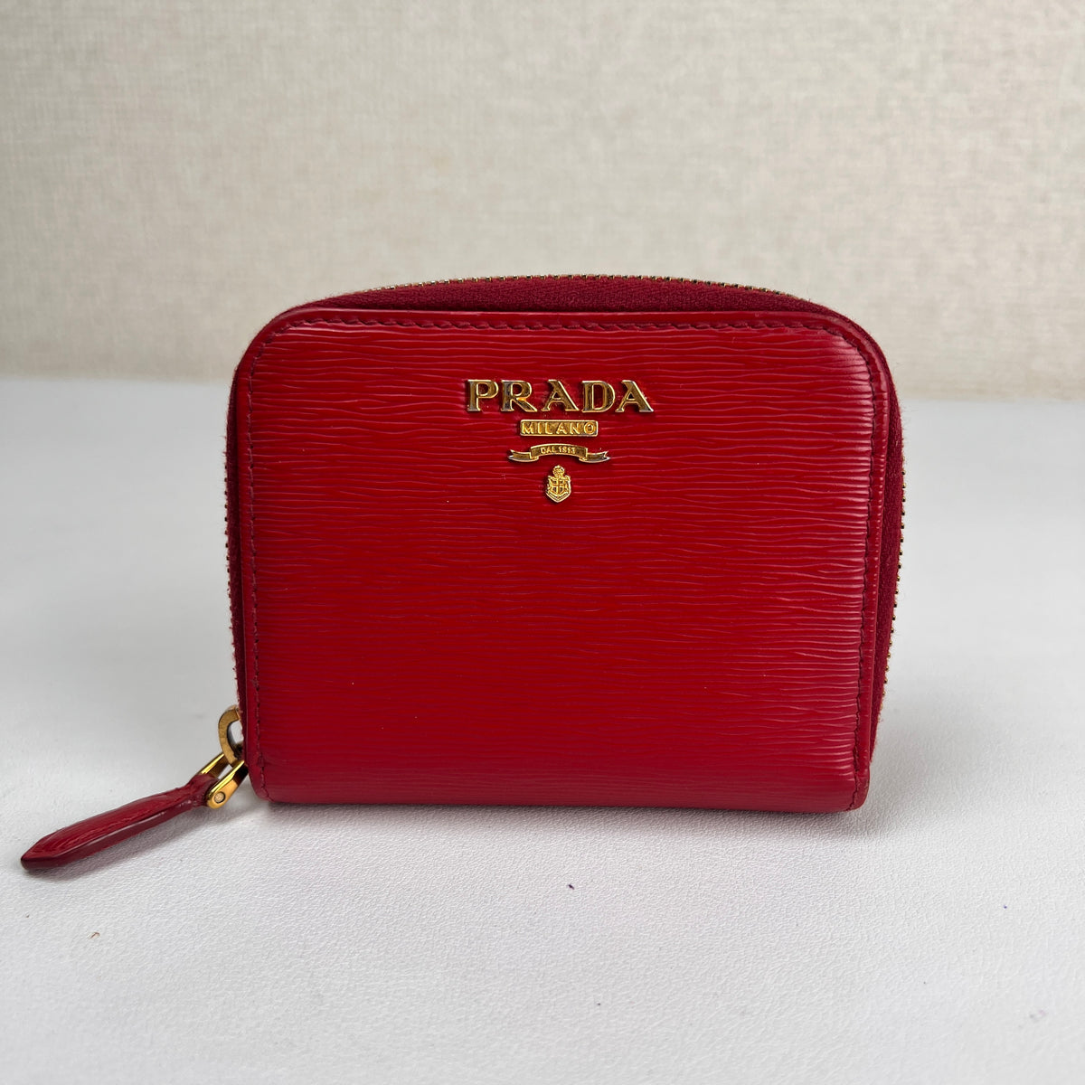 Prada Red Wallets A-19283