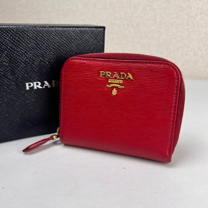 Prada Red Wallets A-19283