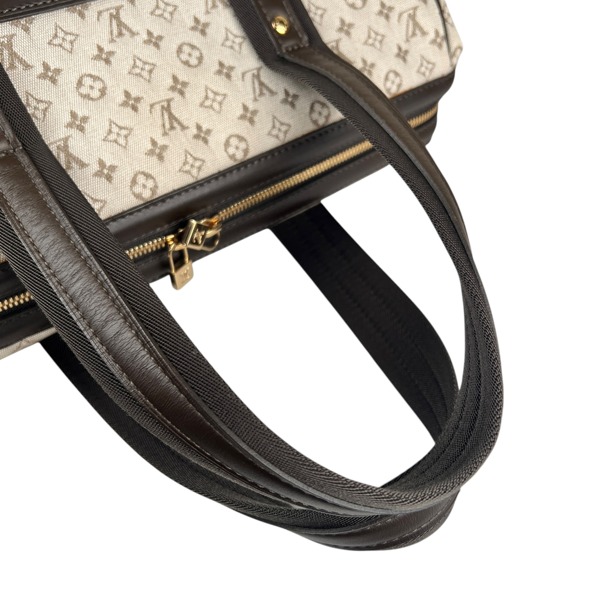 Louis Vuitton White Handle Bags A-19295