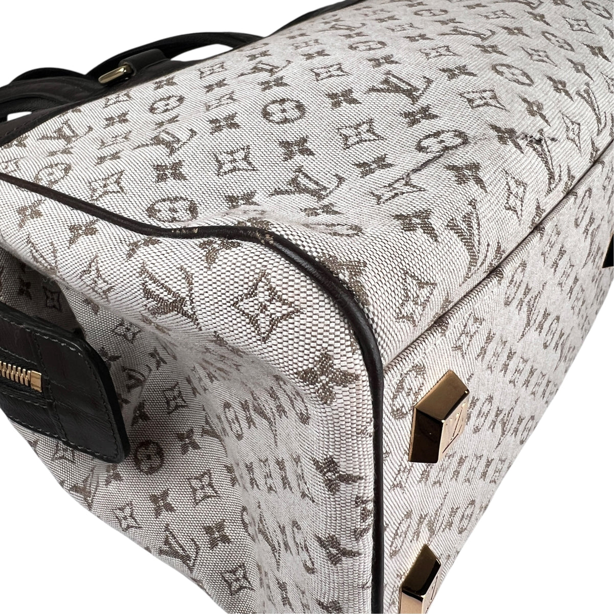 Louis Vuitton White Handle Bags A-19295