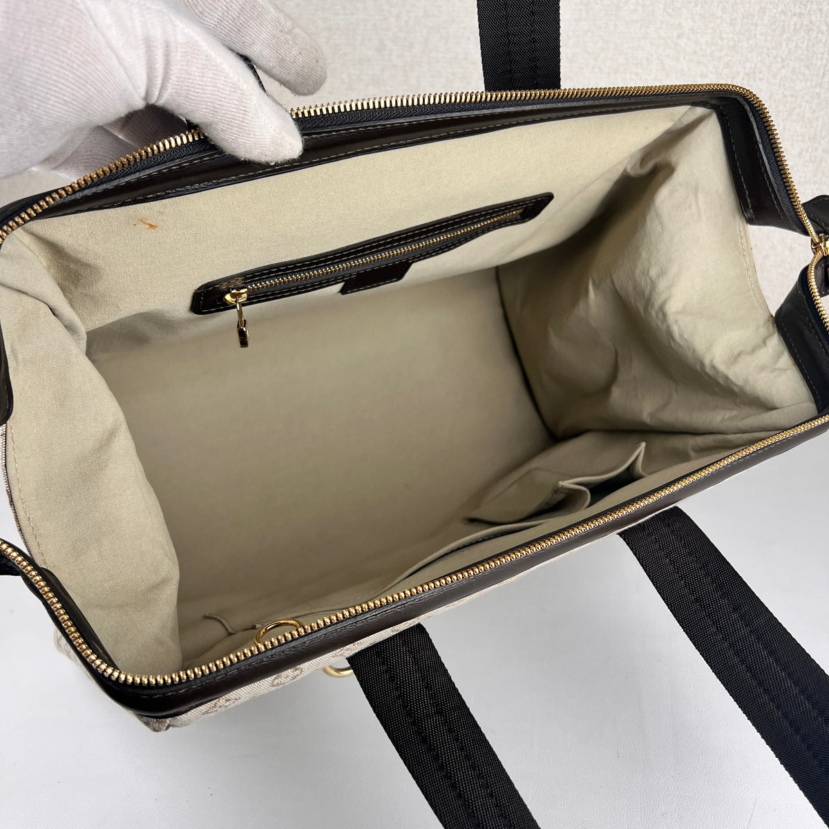 Louis Vuitton White Handle Bags A-19295